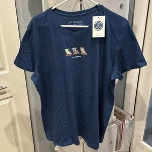 Life is good t shirt